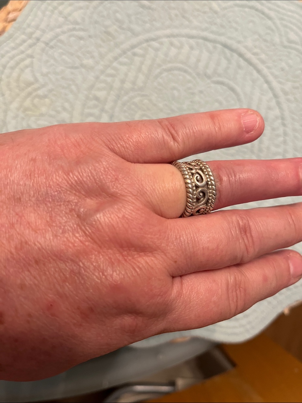 Brighton sterling silver ring Size 7 - Picture 3 of 5